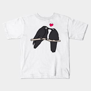 Cute two crows Kids T-Shirt